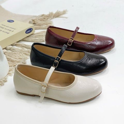  Búp bê mũi tròn phối quai ngang mảnh khóa - MS: BBX-01023 