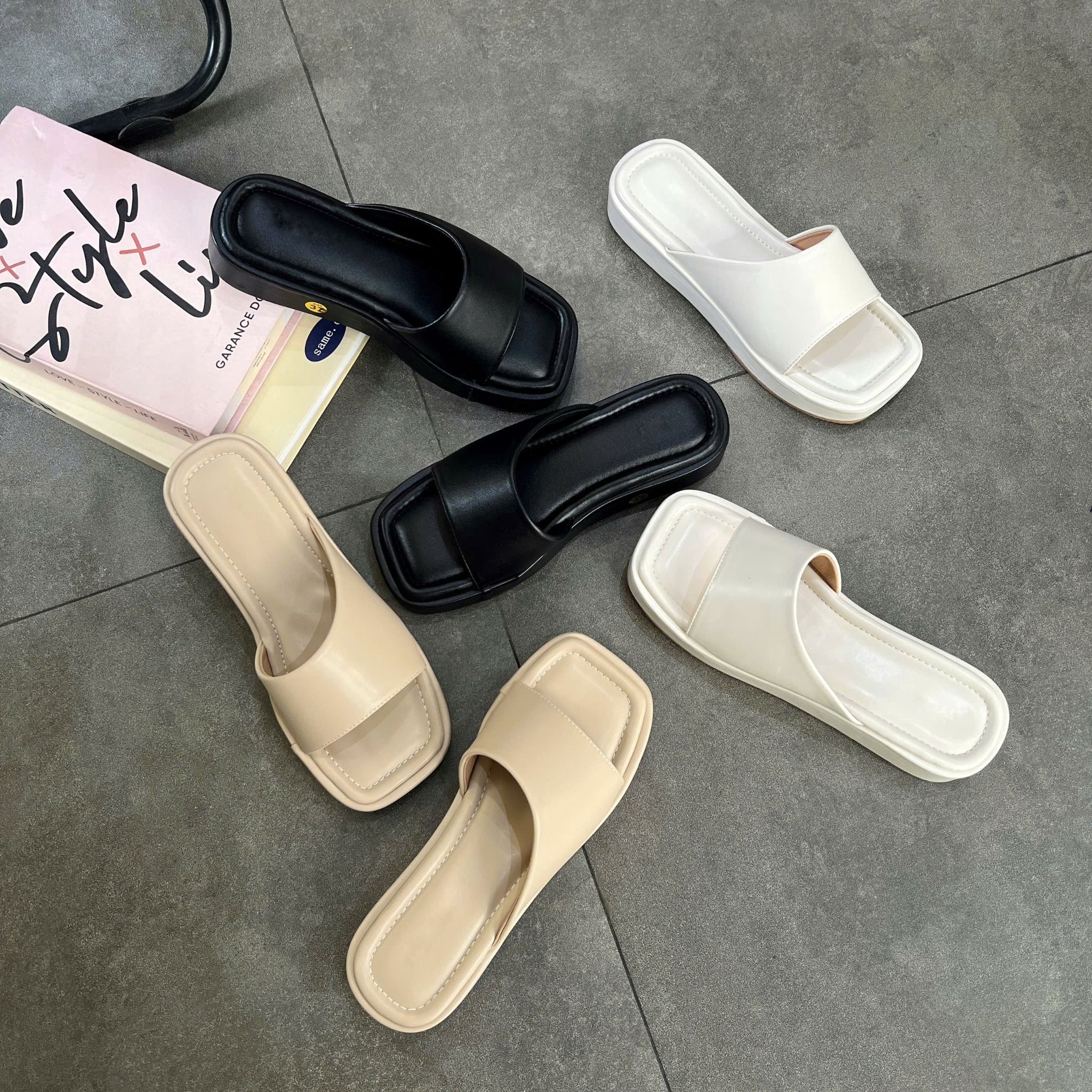 Xuồng 3cm mũi vuông quai ngang lệch - MS: X3-84002