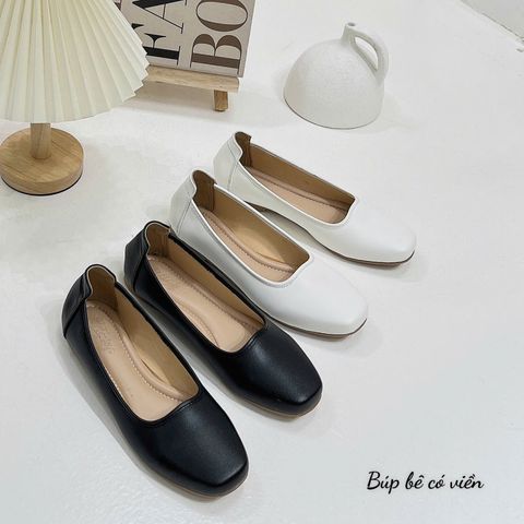  Búp bê trơn mũi vuông nhỏ may viền chỉ - MS: BBX-01009 