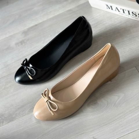  Búp bê xuồng mũi tròn gắn nơ chuông viền thun - MS: BDX-10001 