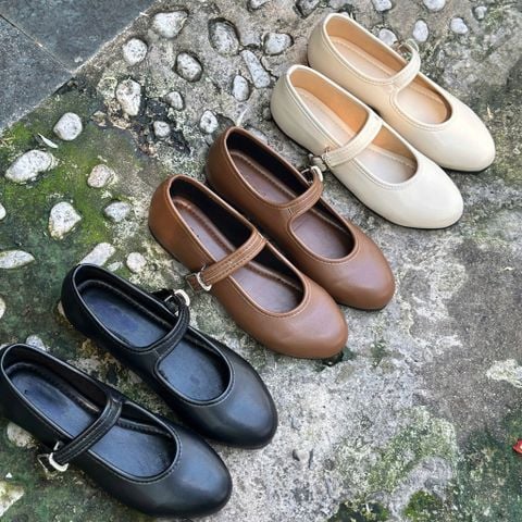  Búp bê mũi tròn quai ngang phối khóa viền si - MS: BBX-01031 