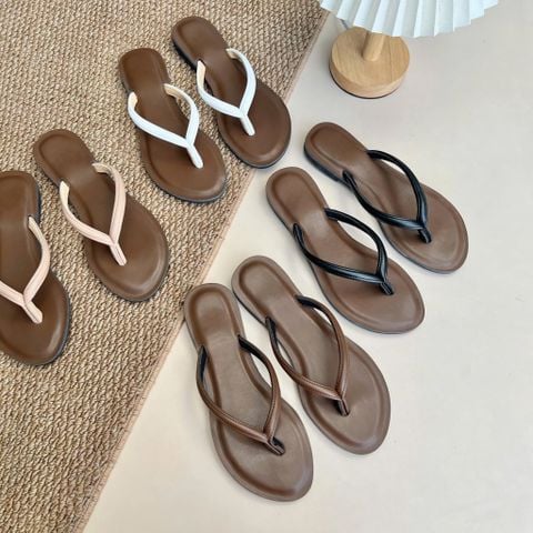  Dép kẹp ngón quai phồng - MS: DX-25025 