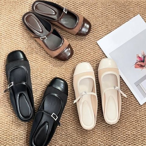  Sục 1cm mũi vuông vá mũi phối quai ngang mảnh khóa - MS: C1-10014 