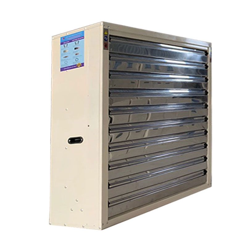 Quạt thông gió vuông Omysu BMF1380 (220V/380V)(Vỏ tôn kẽm sơn tĩnh điện cánh Inox, chớp Inox)