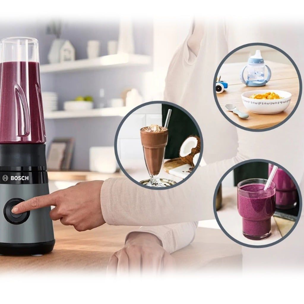 Máy xay sinh tố mini Bosch MMB2111S 450W cối 600ml