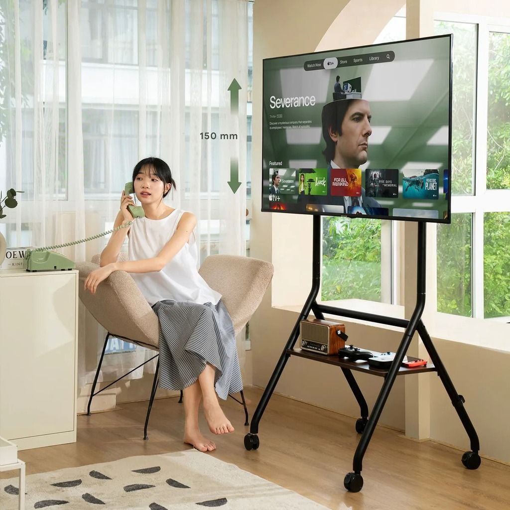 Giá treo tivi di động Hyperwork Era Stand HPW-TVC03-BLK (Đen)