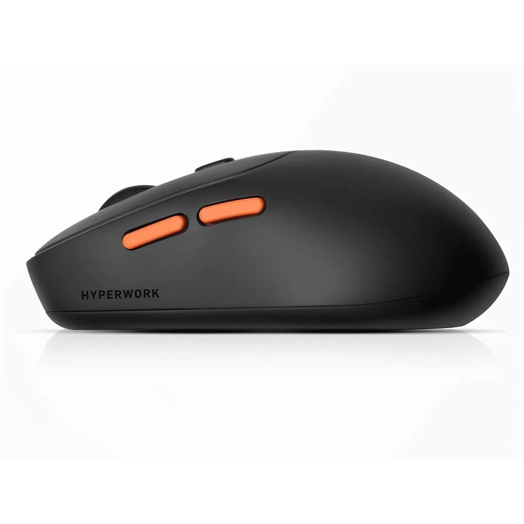 Chuột Không Dây HyperWork Silentium Mini HPW-MS01M (Đen/Trắng)