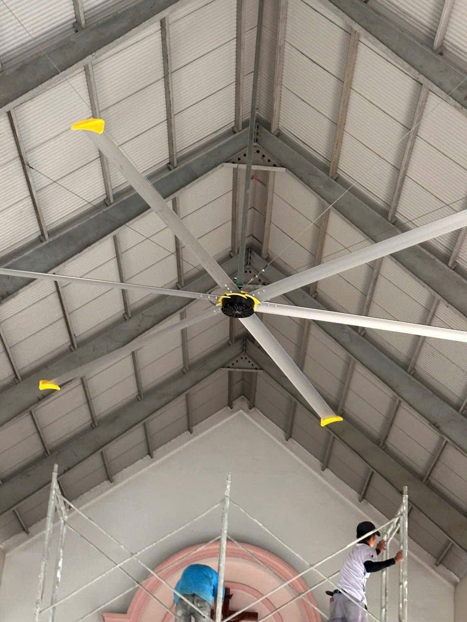 Quạt trần công nghiệp Wing sải cánh 3m5 - 4m2 - 5m2 - 6m2 - 7m35 ( YSX308-80H / YSX308-50H / YSX308-40H / YSX254-40H / YSX207-35H)
