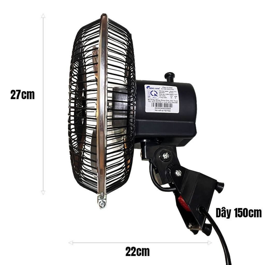 Quạt treo tường Ching Hai W910