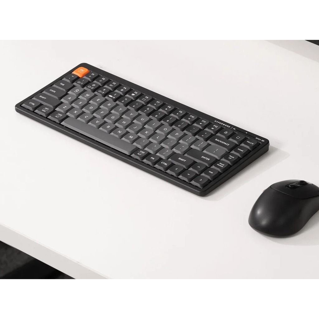 Bàn Phím Không Dây HyperWork SilentKey Mini HPW-TS01M (Đen/Trắng/Xanh)
