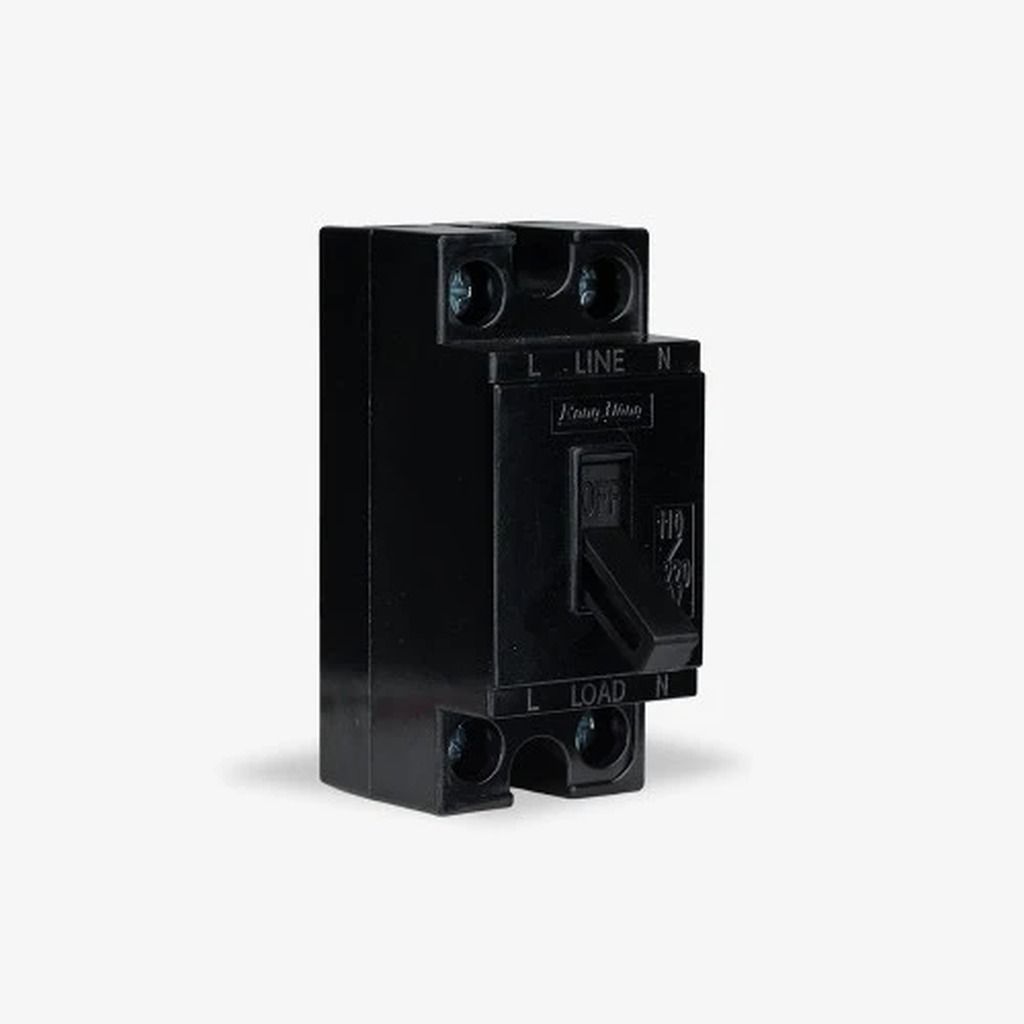 Vỏ hộp aptomat nổi tường Rạng Đông HAT01-1 lắp Aptomat RD.HB 2P1E