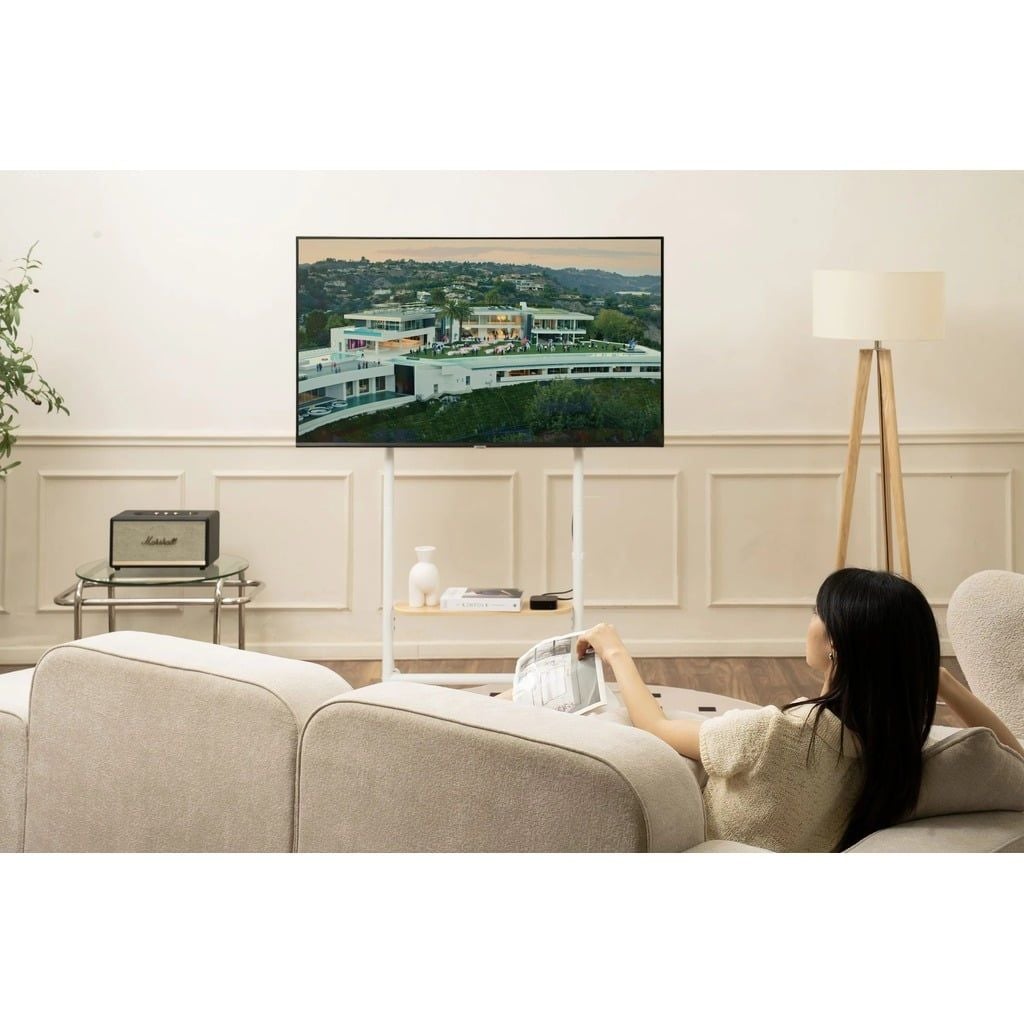 Giá treo tivi di động Hyperwork Aero Stand HPW-TVC02-WHT Trắng