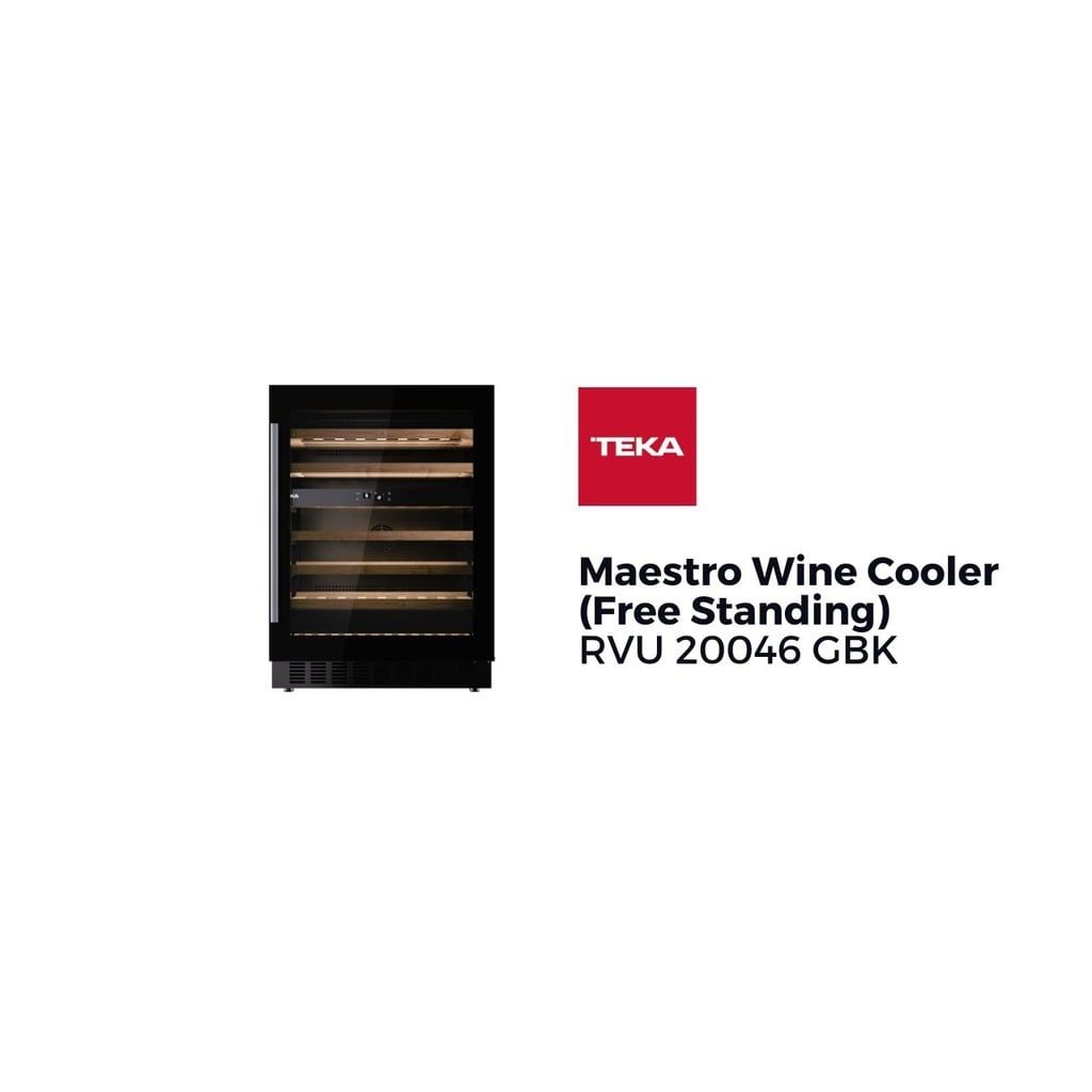Tủ Rượu Âm Tường Teka RVU 20046 GBK (46 Chai, 150L)