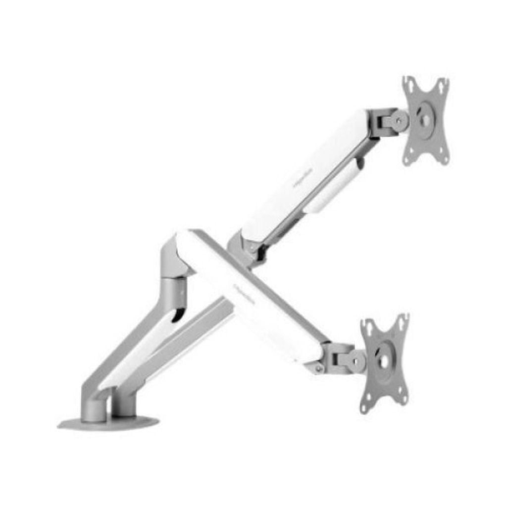 Giá đỡ màn hình đôi Hyperwork T6 Pro Dual HPW-T6P.Dual.V2-SLV Trắng xám