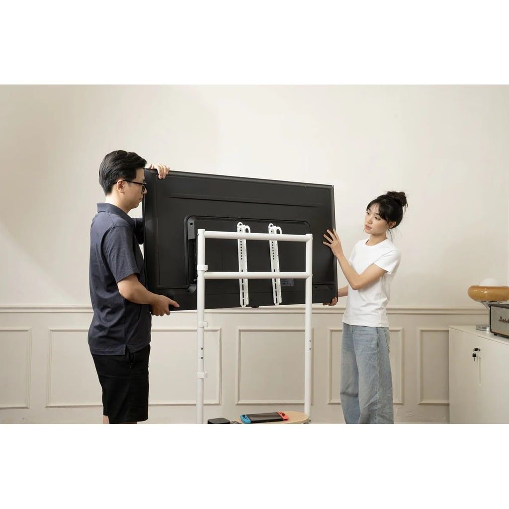 Giá treo tivi di động Hyperwork Aero Stand HPW-TVC02-WHT Trắng