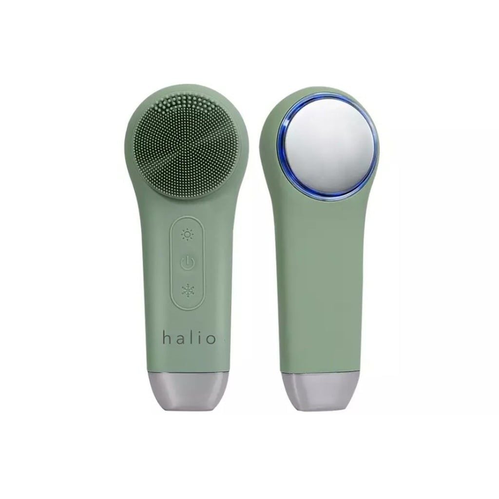 Máy rửa mặt massage tích hợp liệu pháp ánh sáng và nhiệt Halio ( Xanh Trầm/Hồng Đào/Xanh Dương)