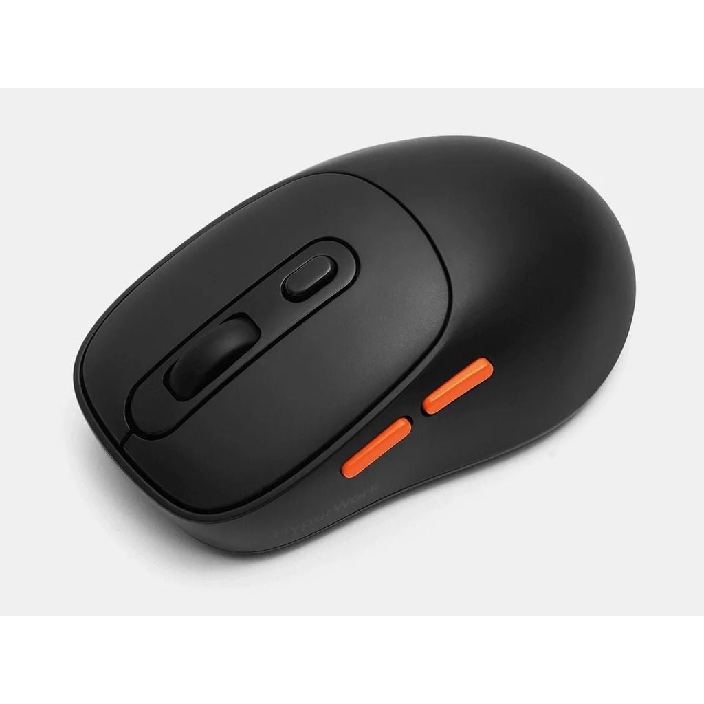 Chuột Không Dây HyperWork Silentium Mini HPW-MS01M (Đen/Trắng)