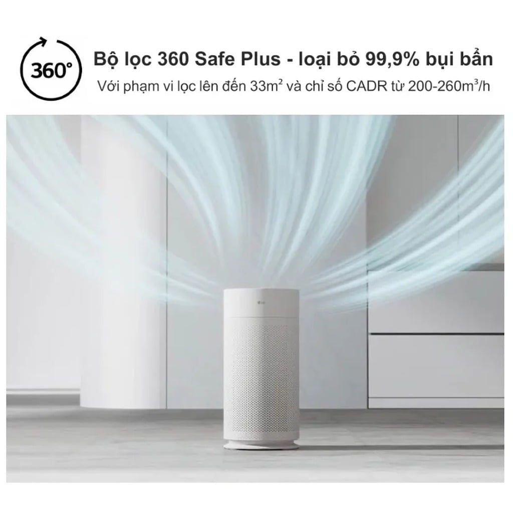Máy lọc không khí LG PuriCare Aero Hit màu trắng AS35GGW10.ABAE