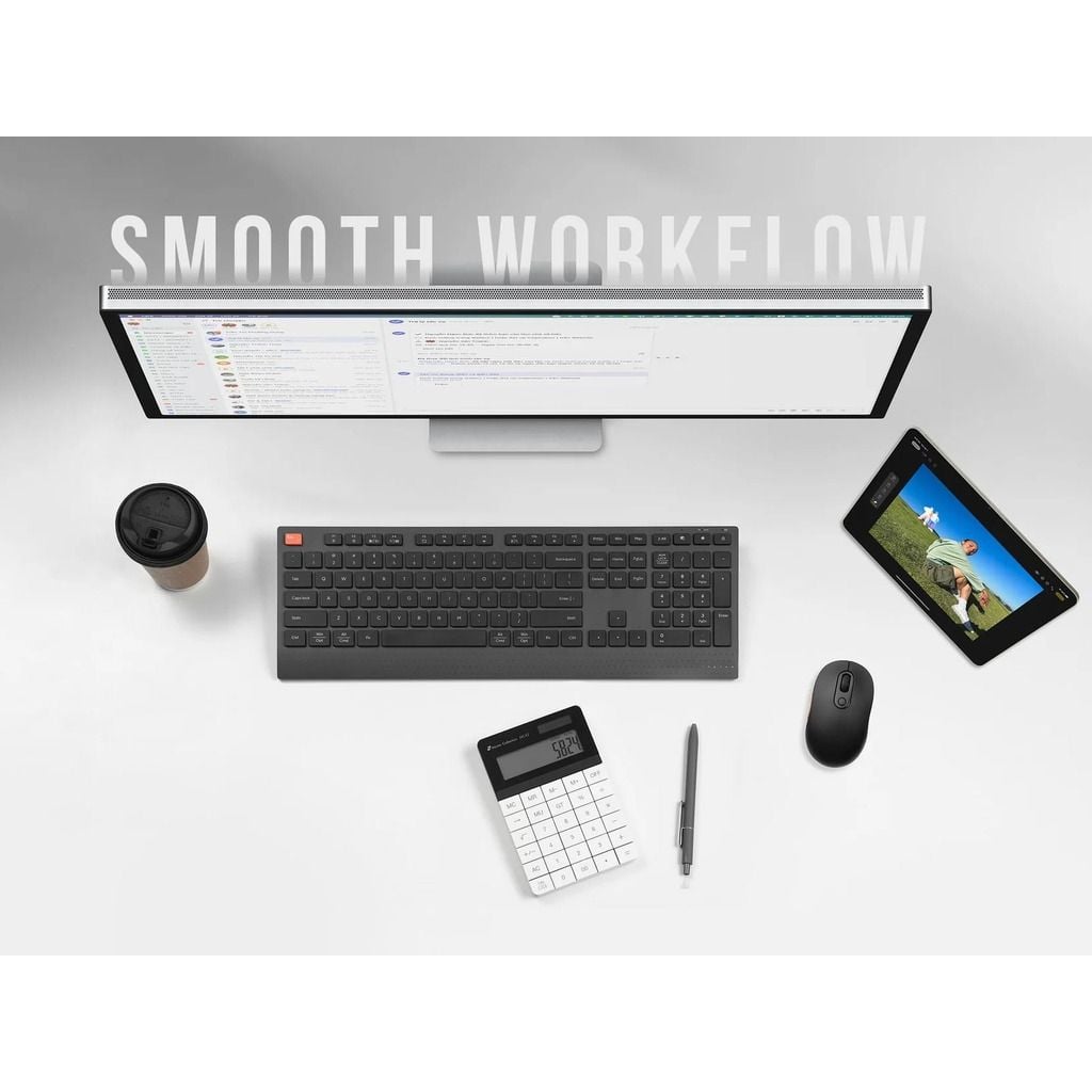 Bàn phím không dây HyperWork SilentKey HPW-KB.CT 01-BLK