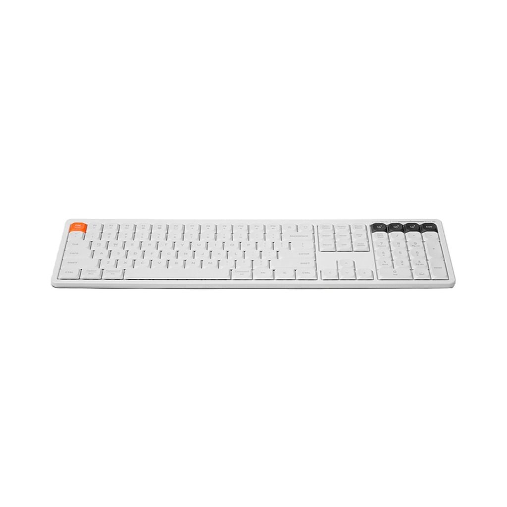 Bàn phím không dây HyperWork SilentKey HPW-TS01-BLK (Đen/Trắng)