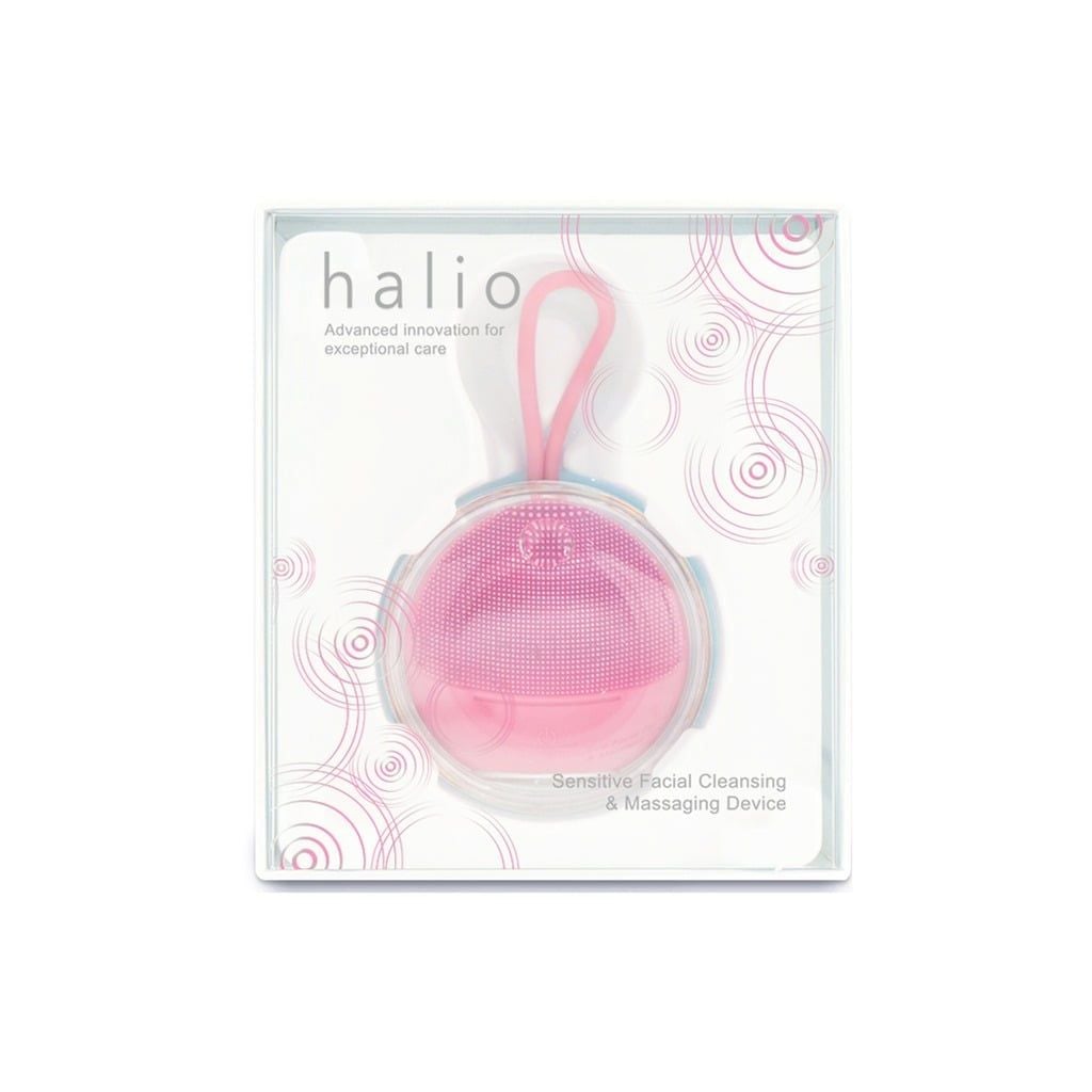 Máy rửa mặt Halio Sensitive Facial Cleansing & Massaging Device (Hồng Phấn/Tím)