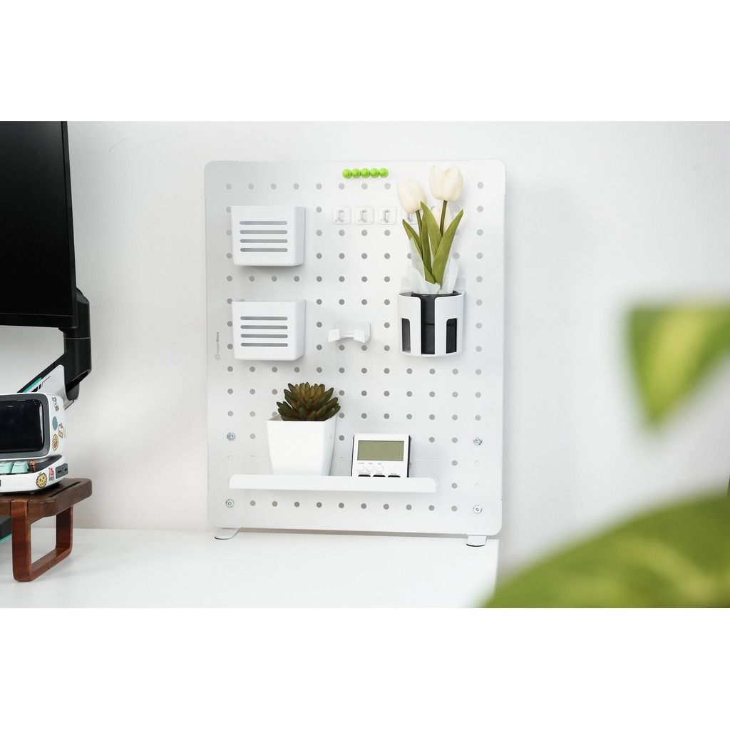 Bảng treo đồ HyperWork PG02 (Trắng/Đỏ)