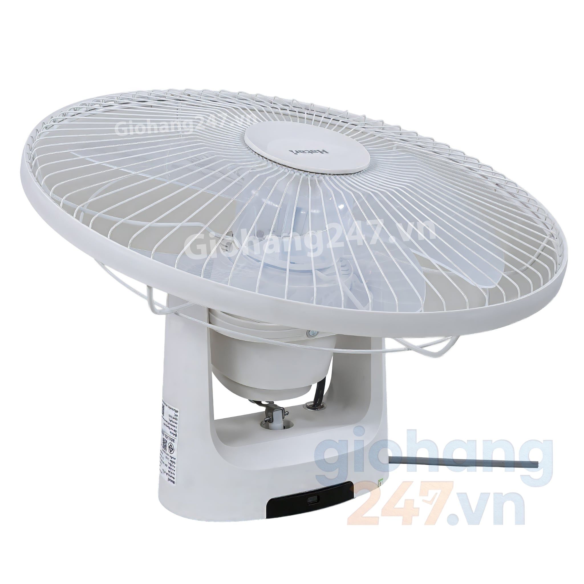 [Hỏa tốc] Quạt Thái Lan đảo trần Hatari C16R1 47W - Remote