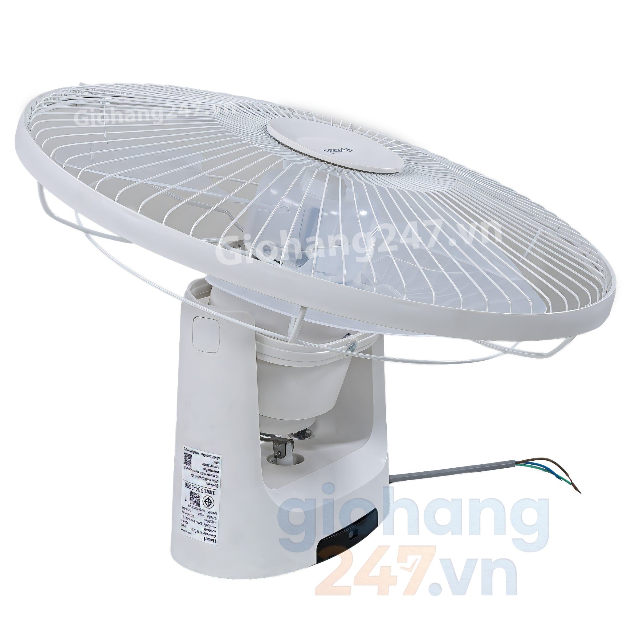 [Hỏa tốc] Quạt Thái Lan đảo trần Hatari C16R1 47W - Remote