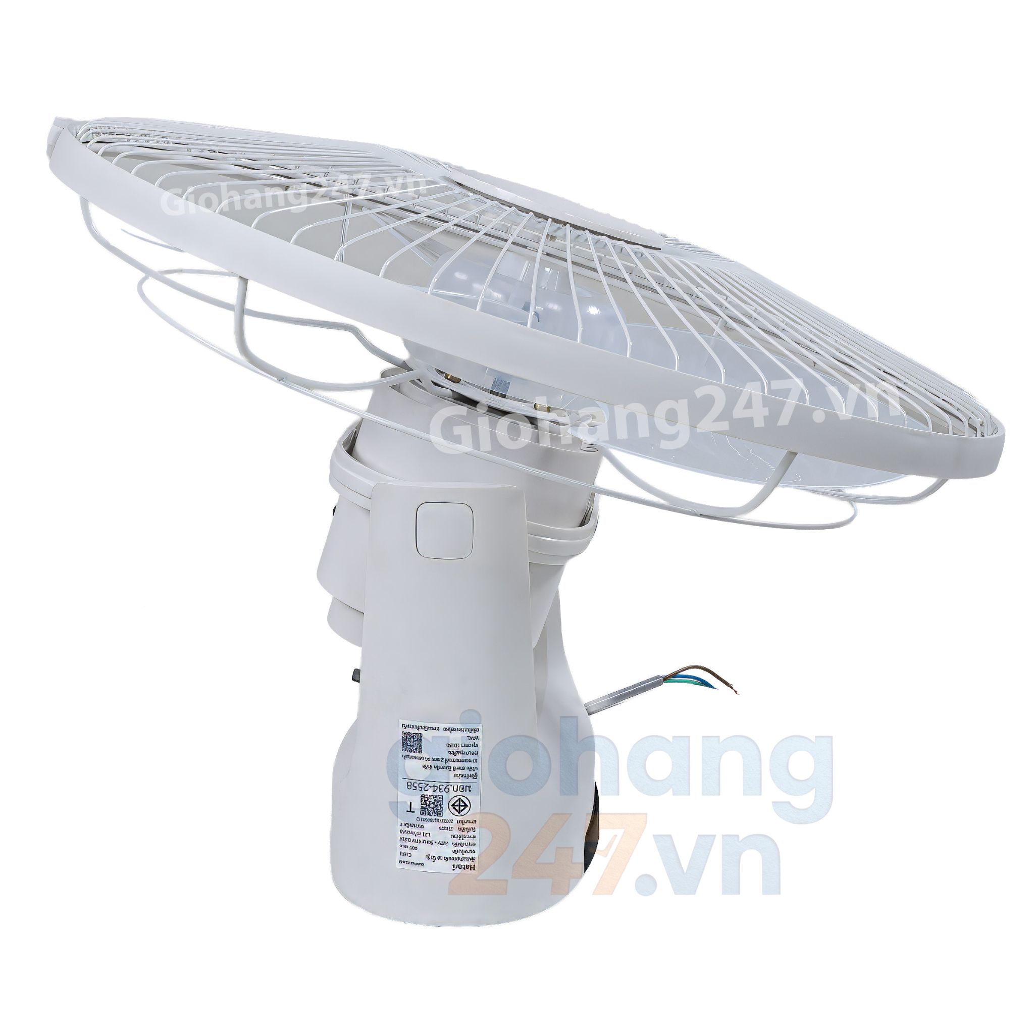 [Hỏa tốc] Quạt Thái Lan đảo trần Hatari C16R1 47W - Remote