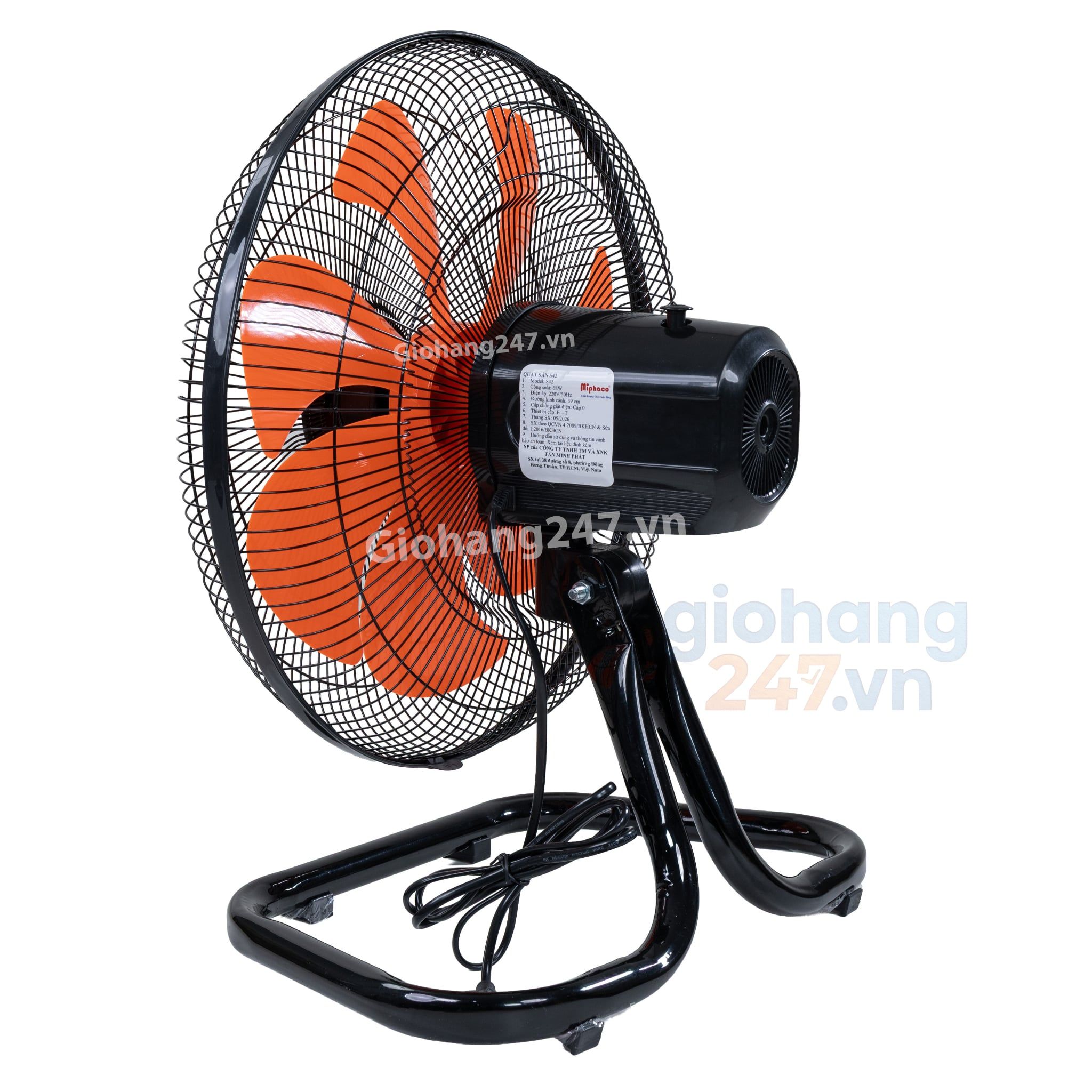 Quạt sàn Miphaco S42 - 68W