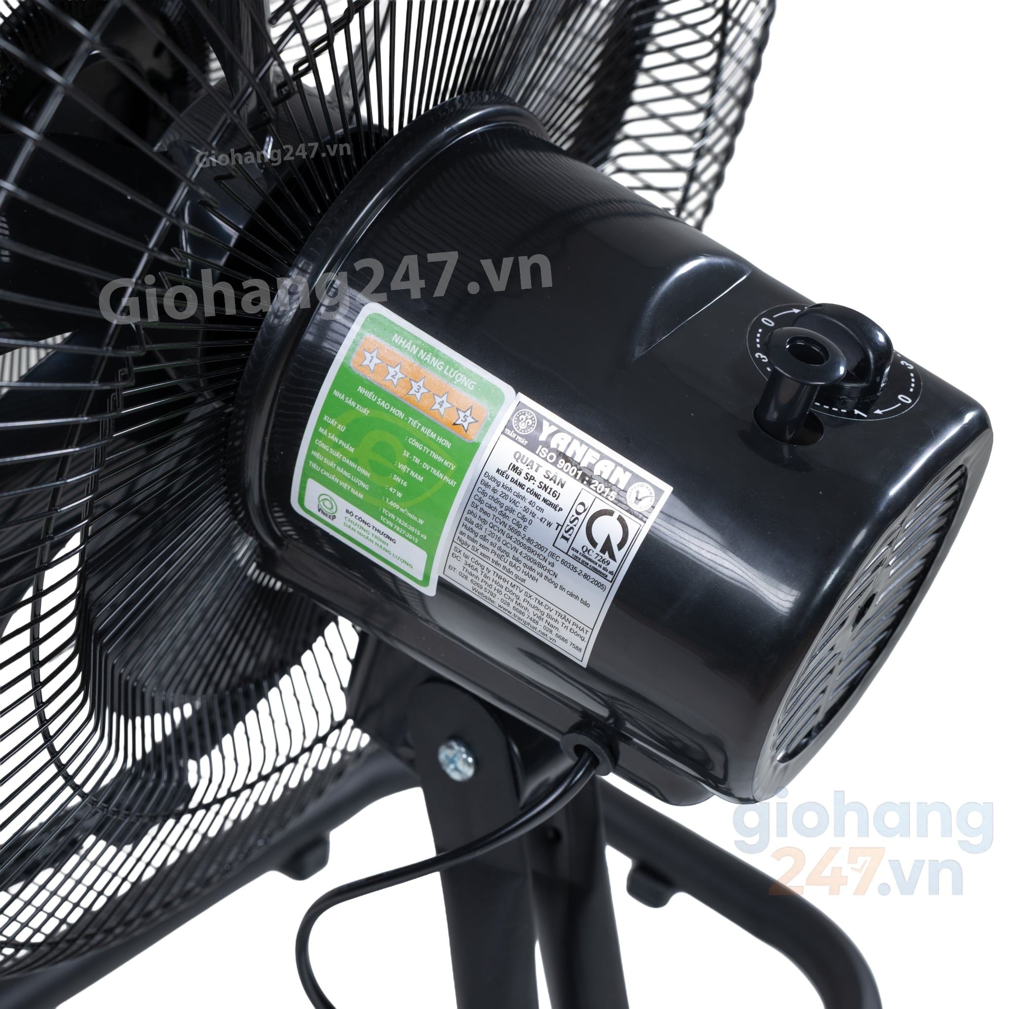 QUẠT SÀN B4 YANFAN SN16 CÔNG SUẤT 47W