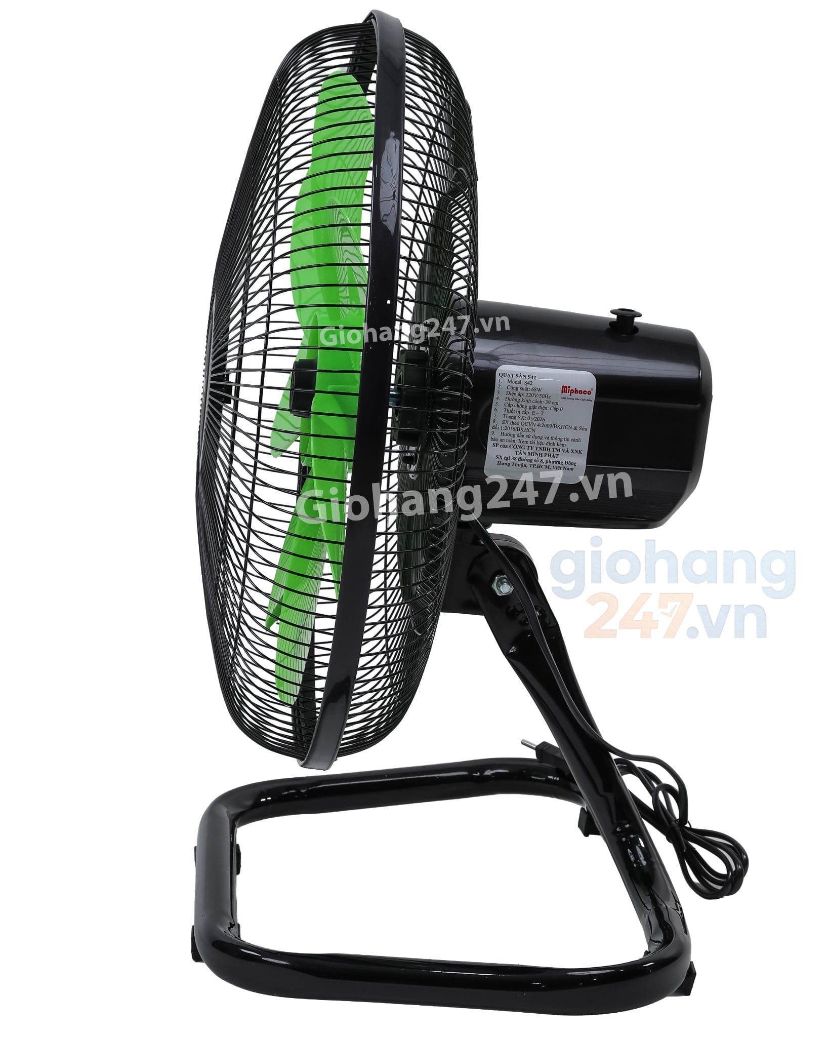 Quạt sàn Miphaco S42 - 68W