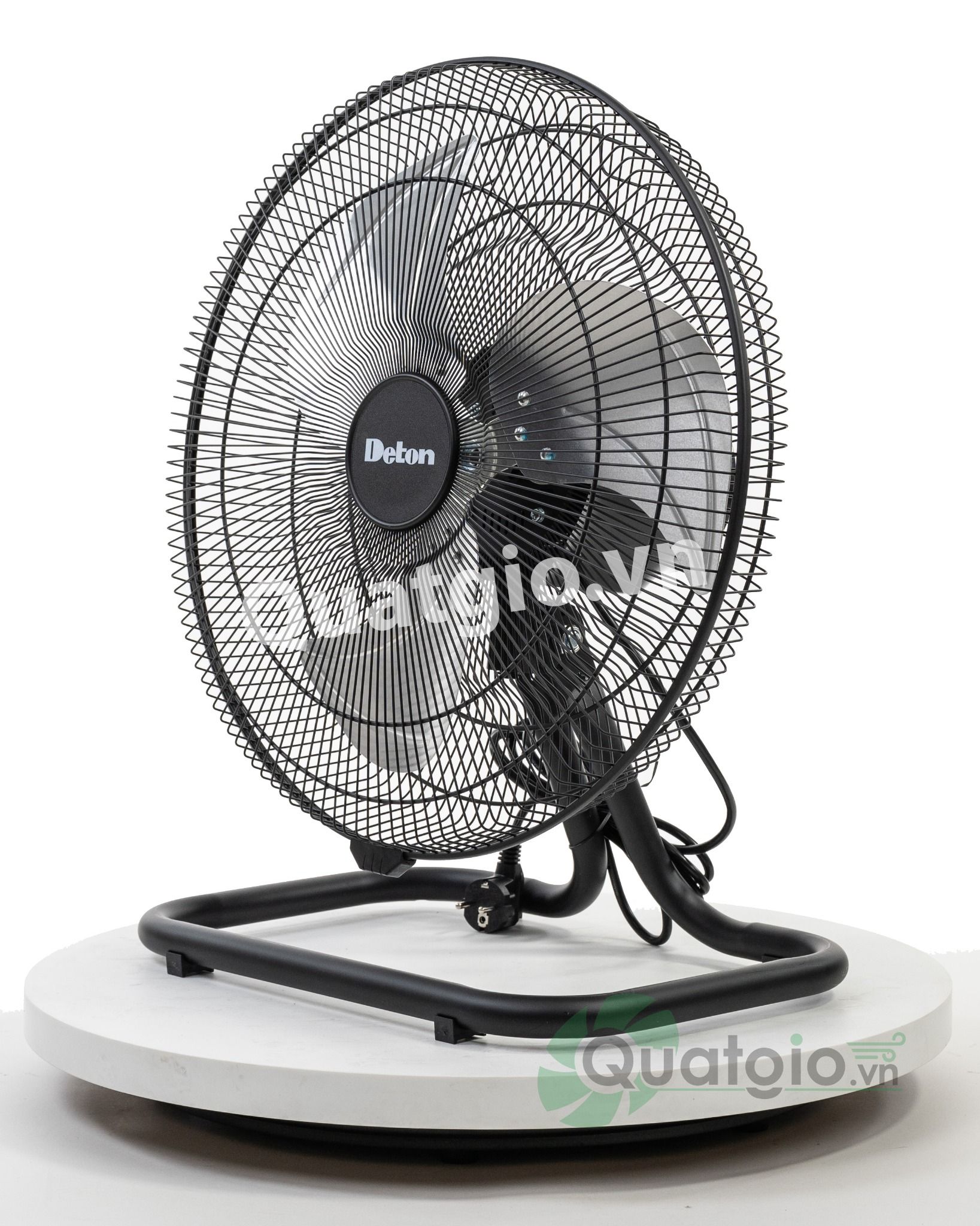 Quạt sàn công nghiệp Deton CF-45G - 75W ( Sơn đen / Xi mạ )