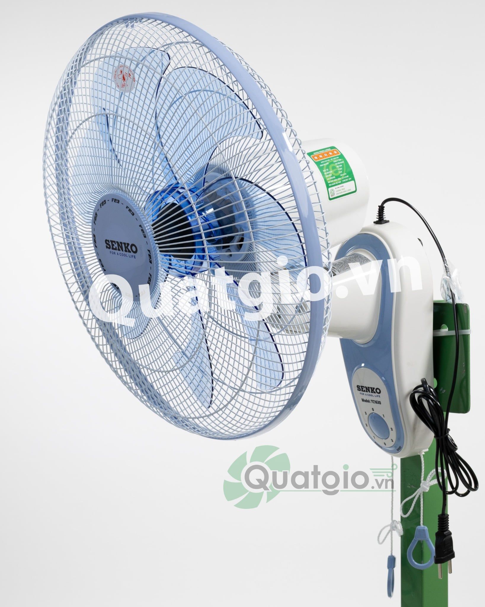 [Hỏa tốc] Quạt treo SENKO TC1620 65w - Dây giật
