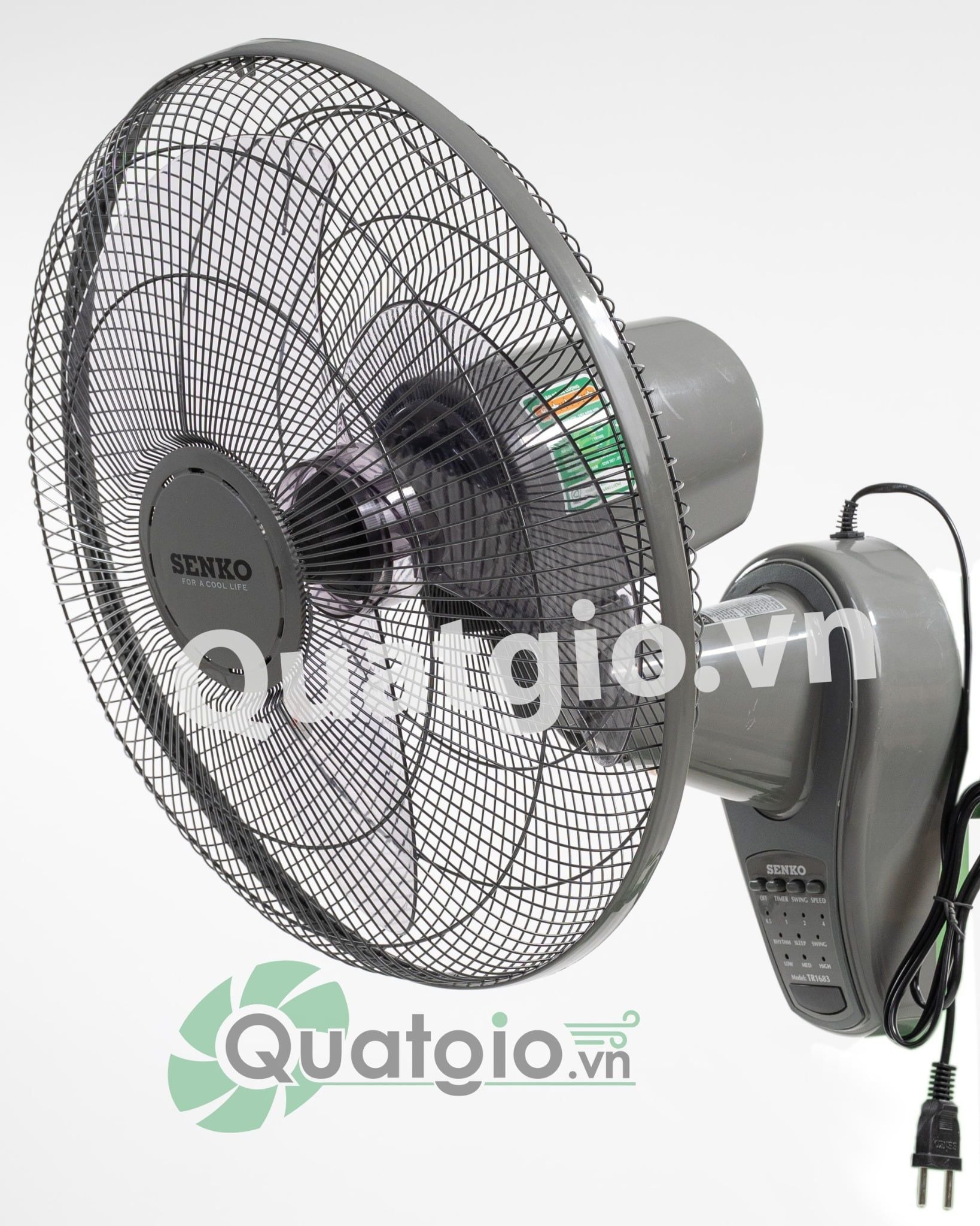 [Hỏa tốc] Quạt treo Senko TR1683 47w - Remote
