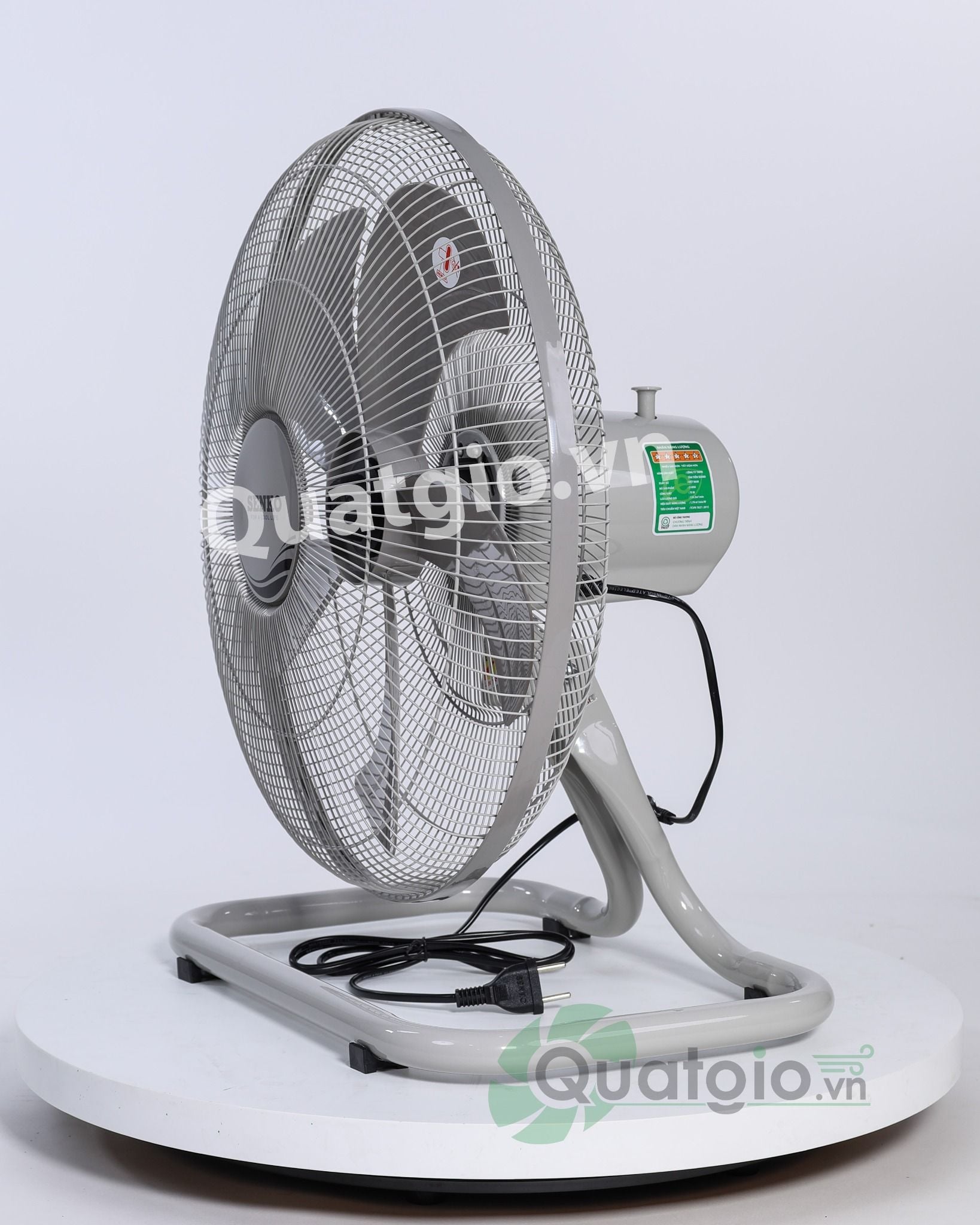 [ New 2026 ] Quạt sàn Senko S1850 -75W (Vàng cam/Kem nâu)