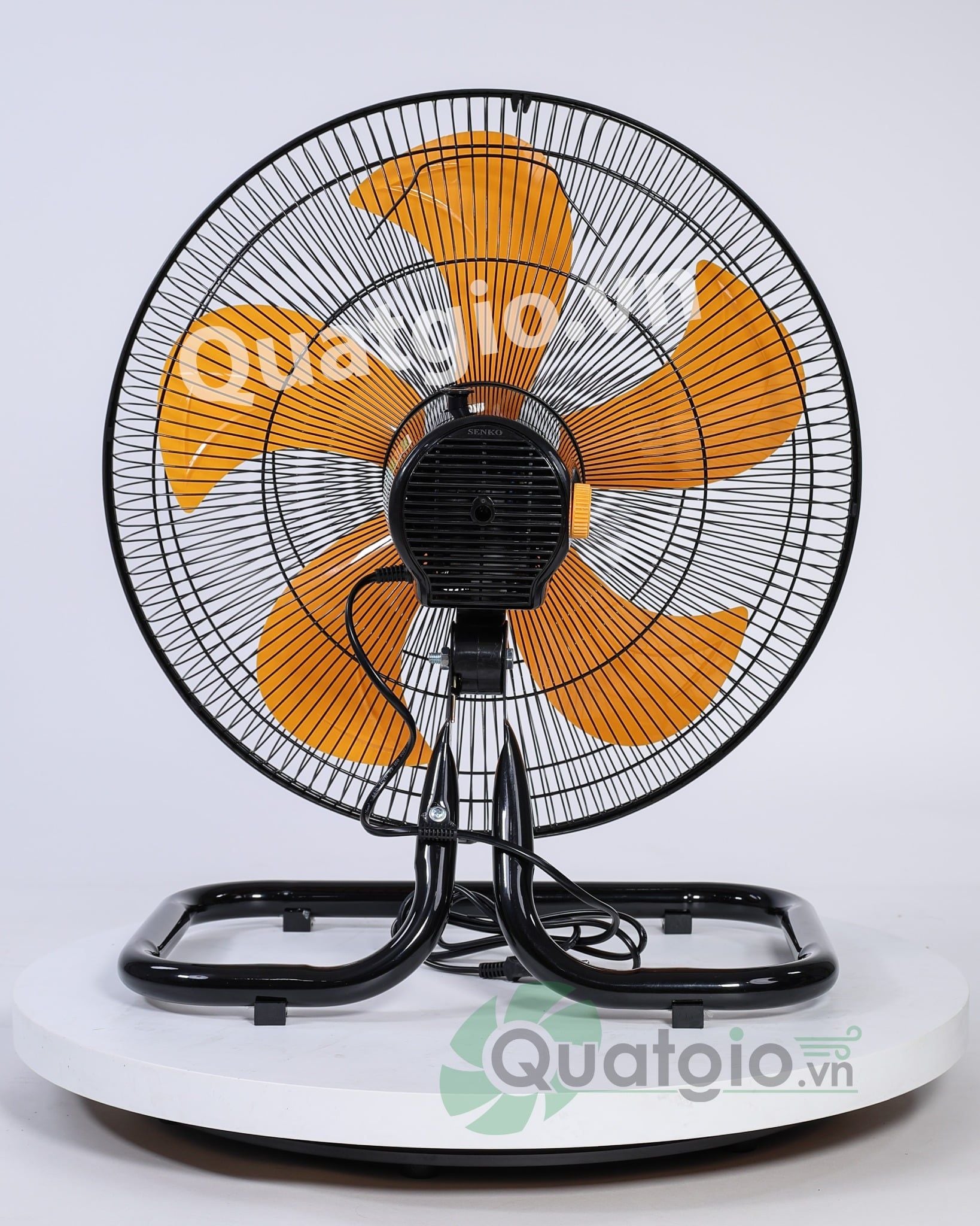 [ New 2026 ] Quạt sàn Senko S1850 -75W (Vàng cam/Kem nâu)