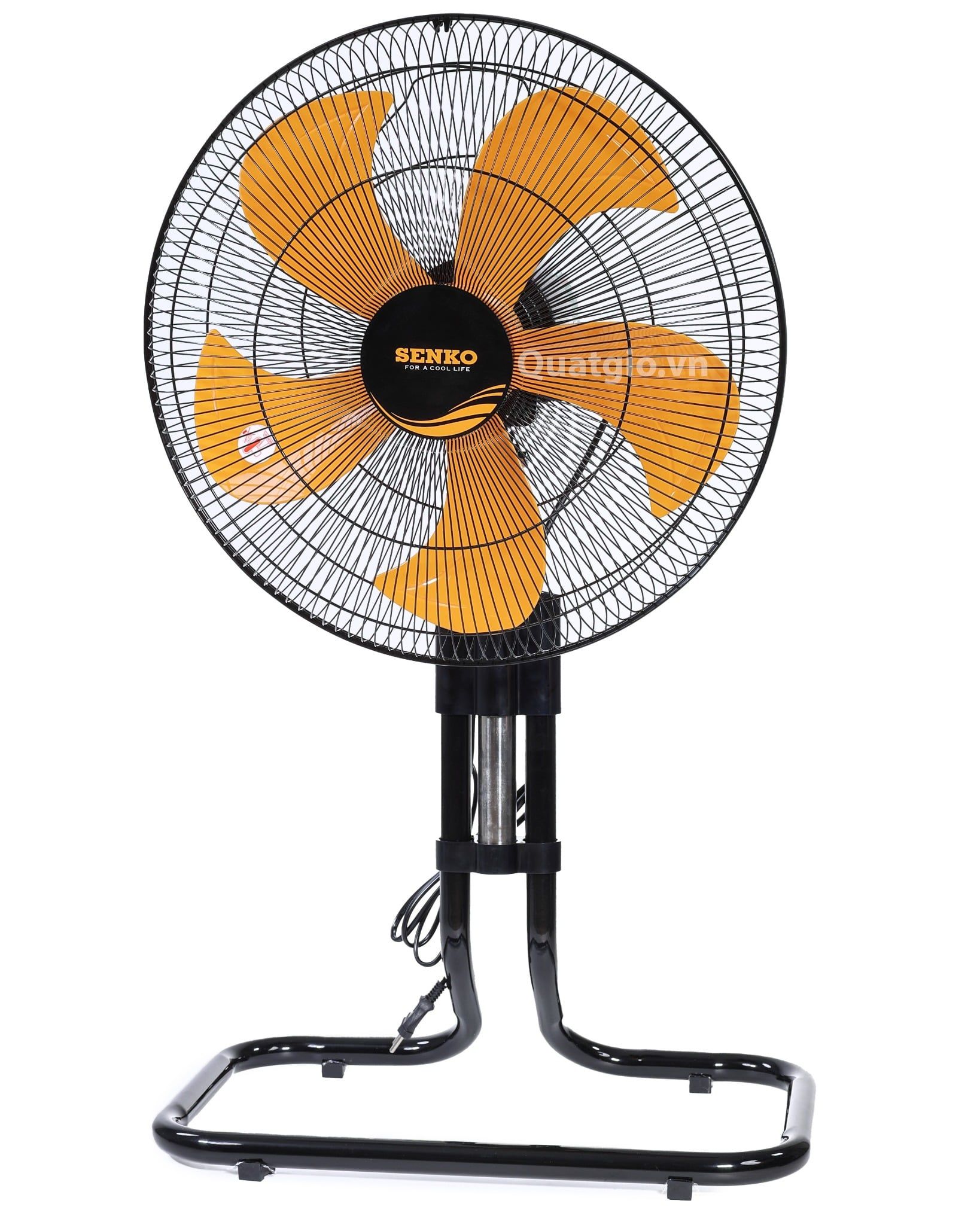 [ New 2026 ] Quạt sàn lỡ Senko SL1830 - 75W (Vàng cam/Kem nâu)
