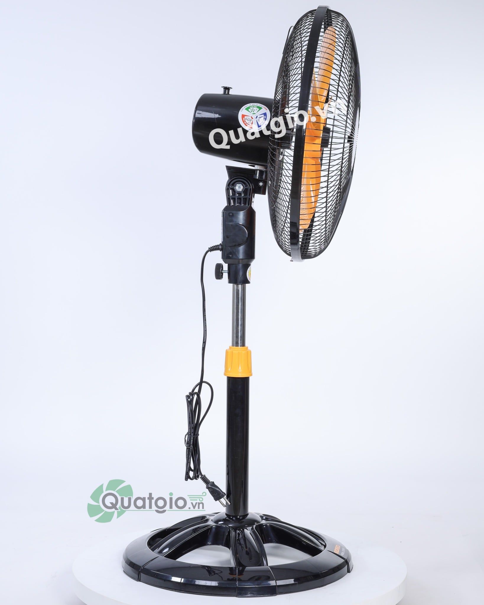 [ New 2026 ] Quạt lửng Senko LTS1633 - 60W - (Đen cam/Kem nâu)