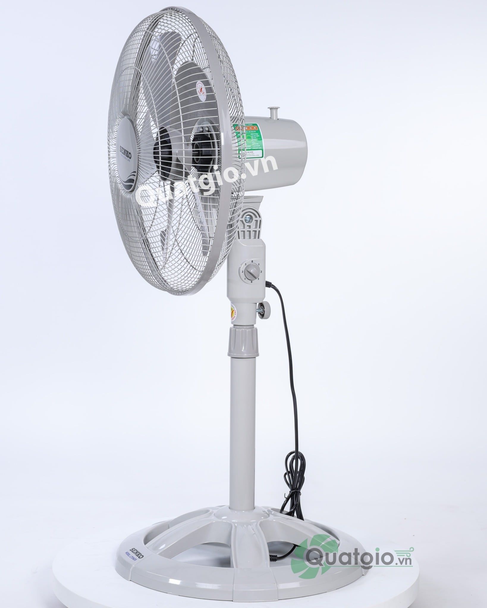 [ New 2026 ] Quạt lửng Senko LTS1633 - 60W - (Đen cam/Kem nâu)