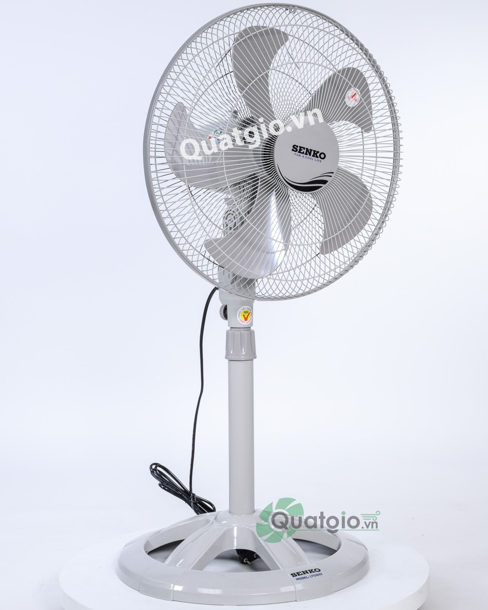 [ New 2026 ] Quạt lửng Senko LTS1633 - 60W - (Đen cam/Kem nâu)