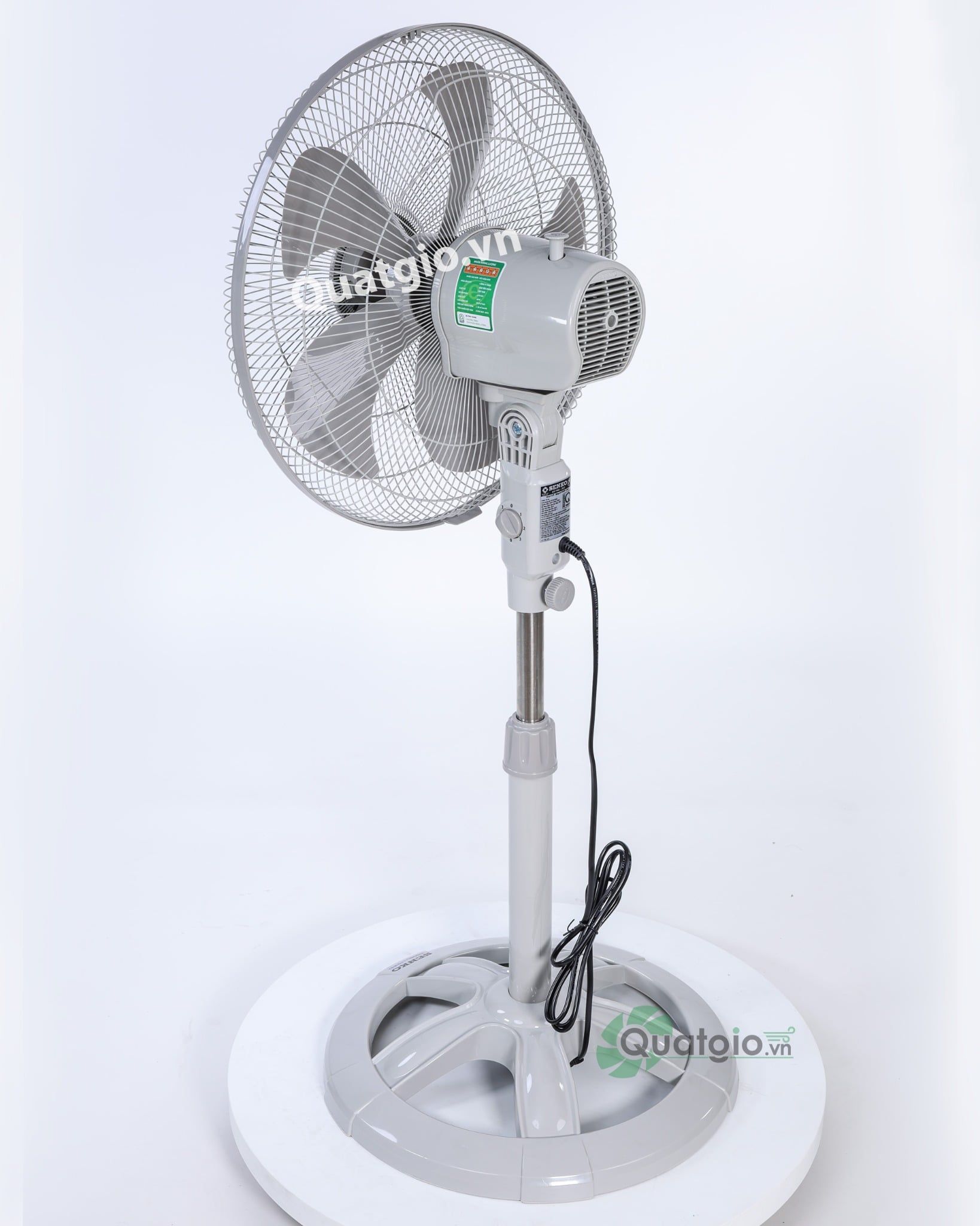 [ New 2026 ] Quạt lửng Senko LTS1633 - 60W - (Đen cam/Kem nâu)