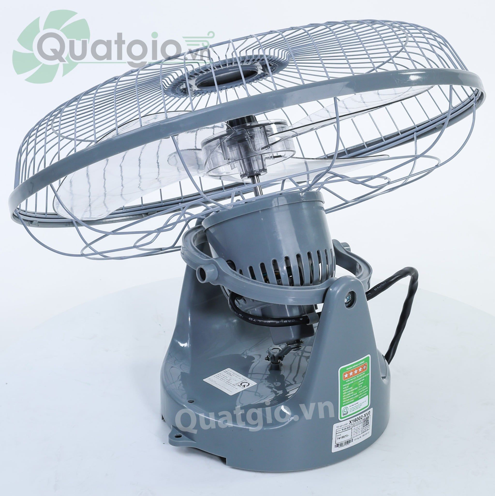 Quạt trần đảo Asia X16002 - 55w - remote