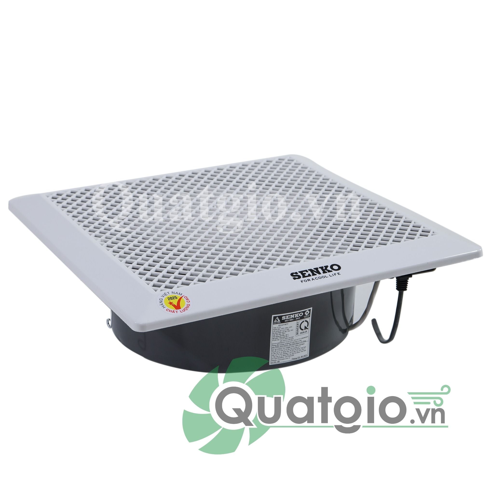 [Hỏa tốc] Quạt hút trần SENKO HT250 40w