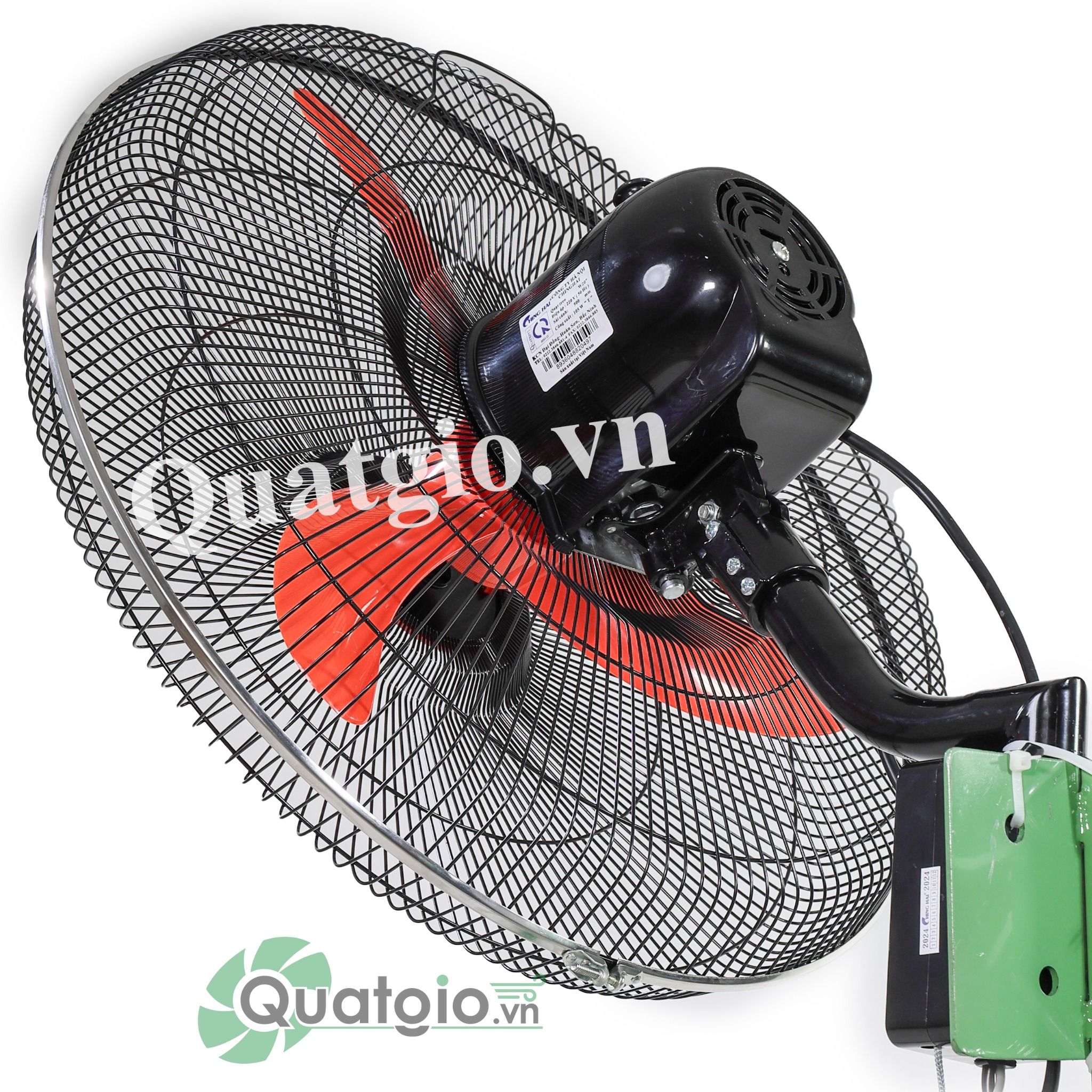 Quạt treo công nghiệp ChingHai W20 105W - Dây giật