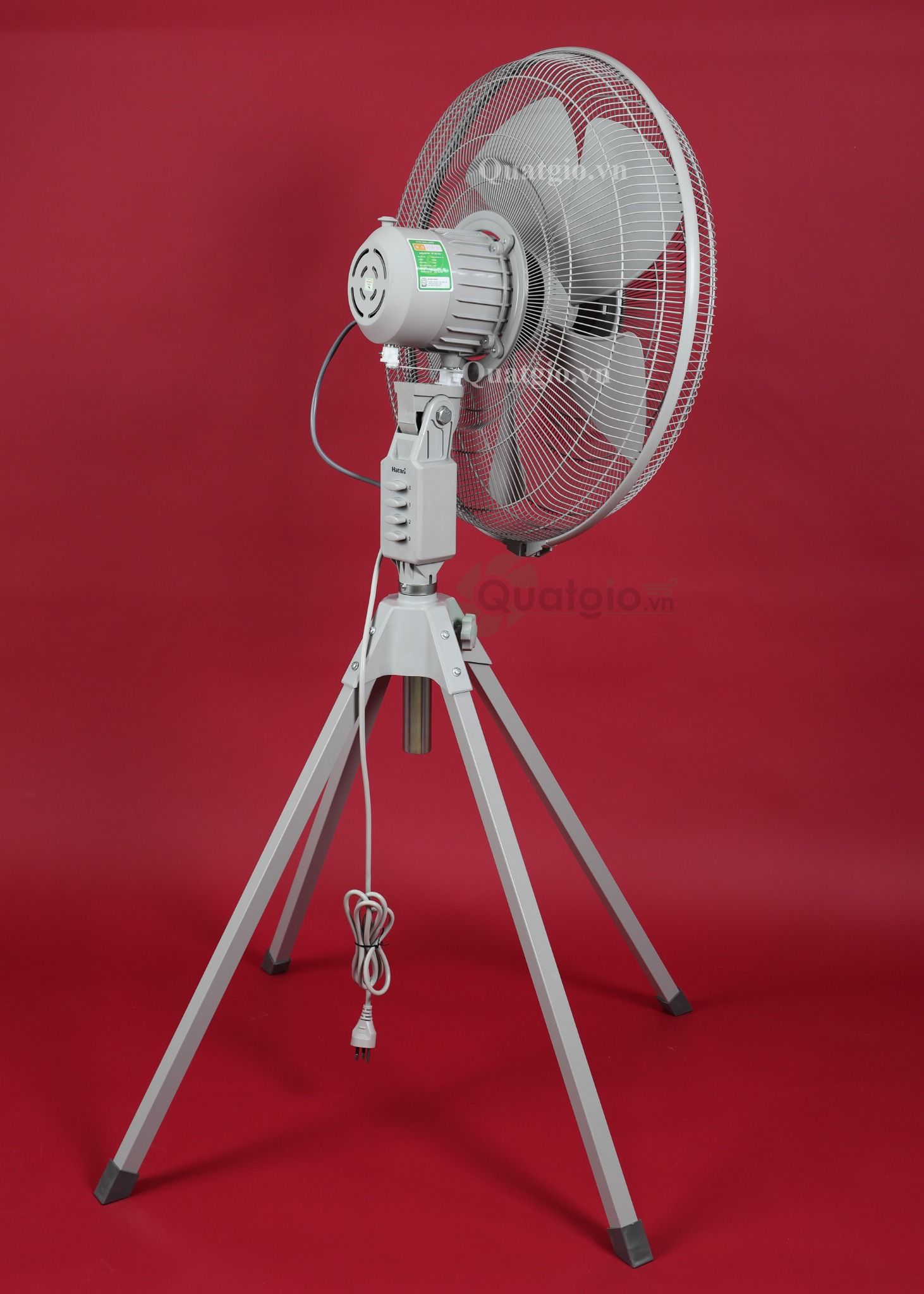 [Hỏa tốc] Quạt Thái Lan đứng công nghiệp Hatari IQ22M1 - 197w - Sải cánh 55.8cm - Nút nhấn