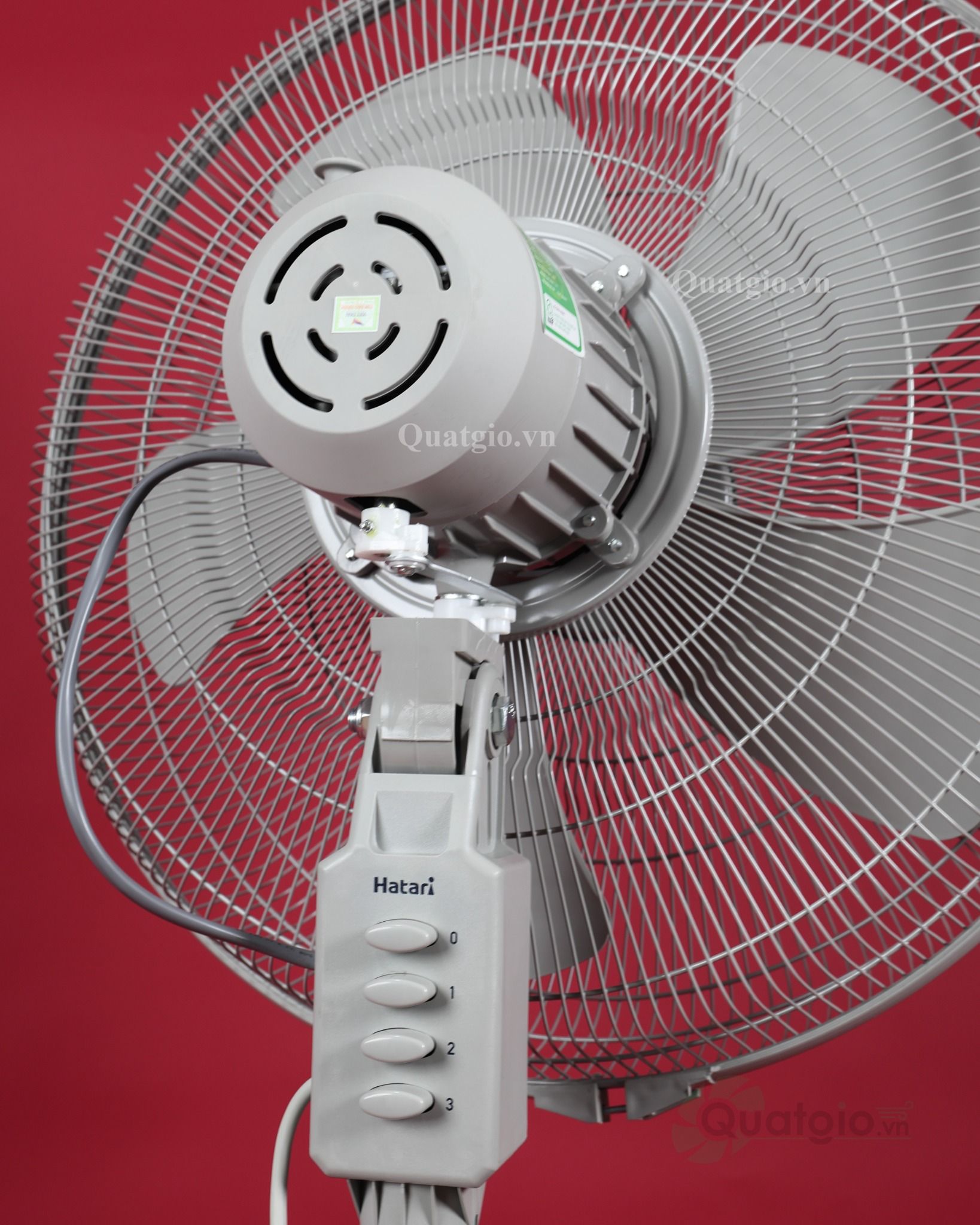 [Hỏa tốc] Quạt Thái Lan đứng công nghiệp Hatari IQ22M1 - 197w - Sải cánh 55.8cm - Nút nhấn