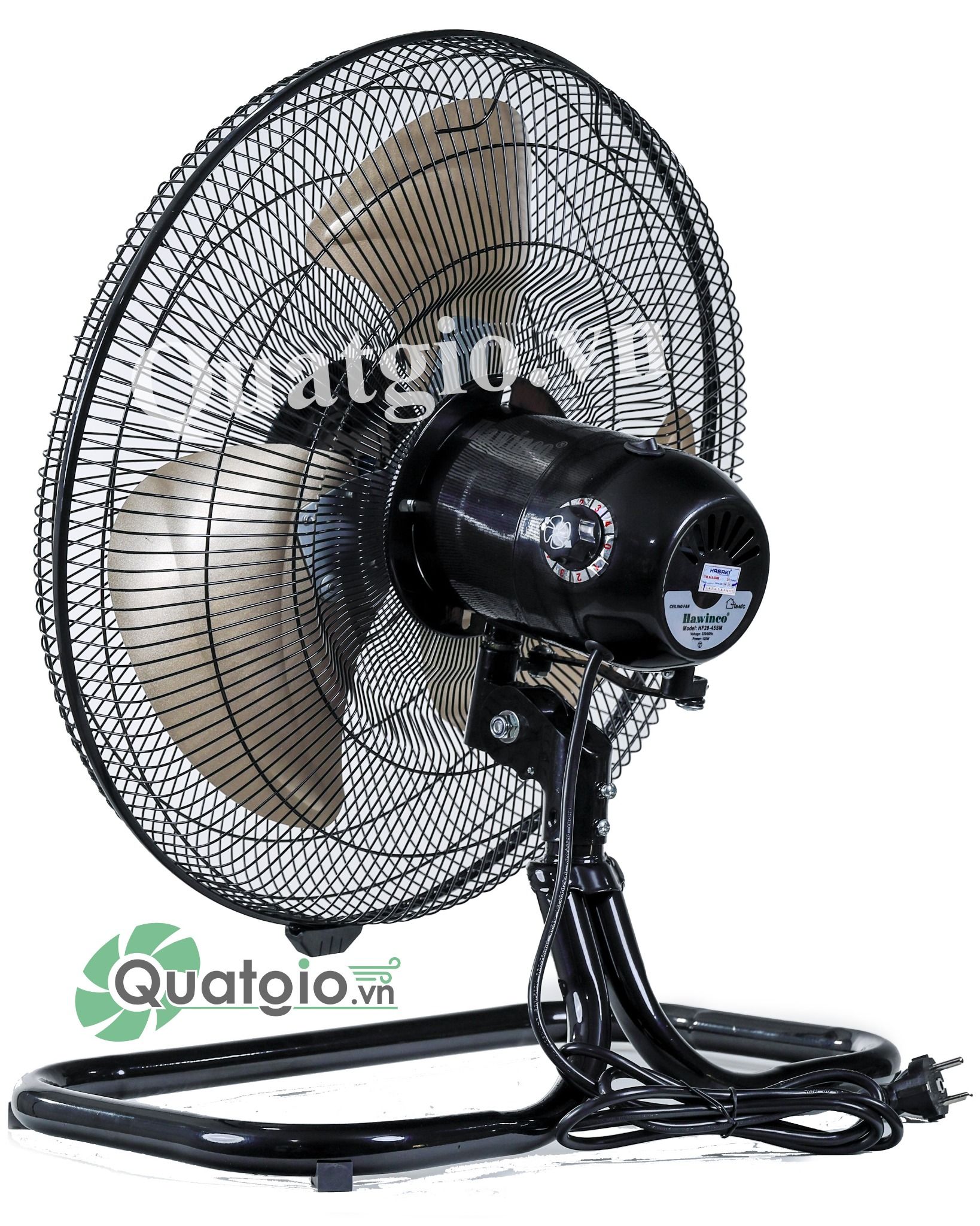 [Hỏa tốc] Quạt sàn Hawin20 HF20-50SM - 145w (Trắng/ Đen)
