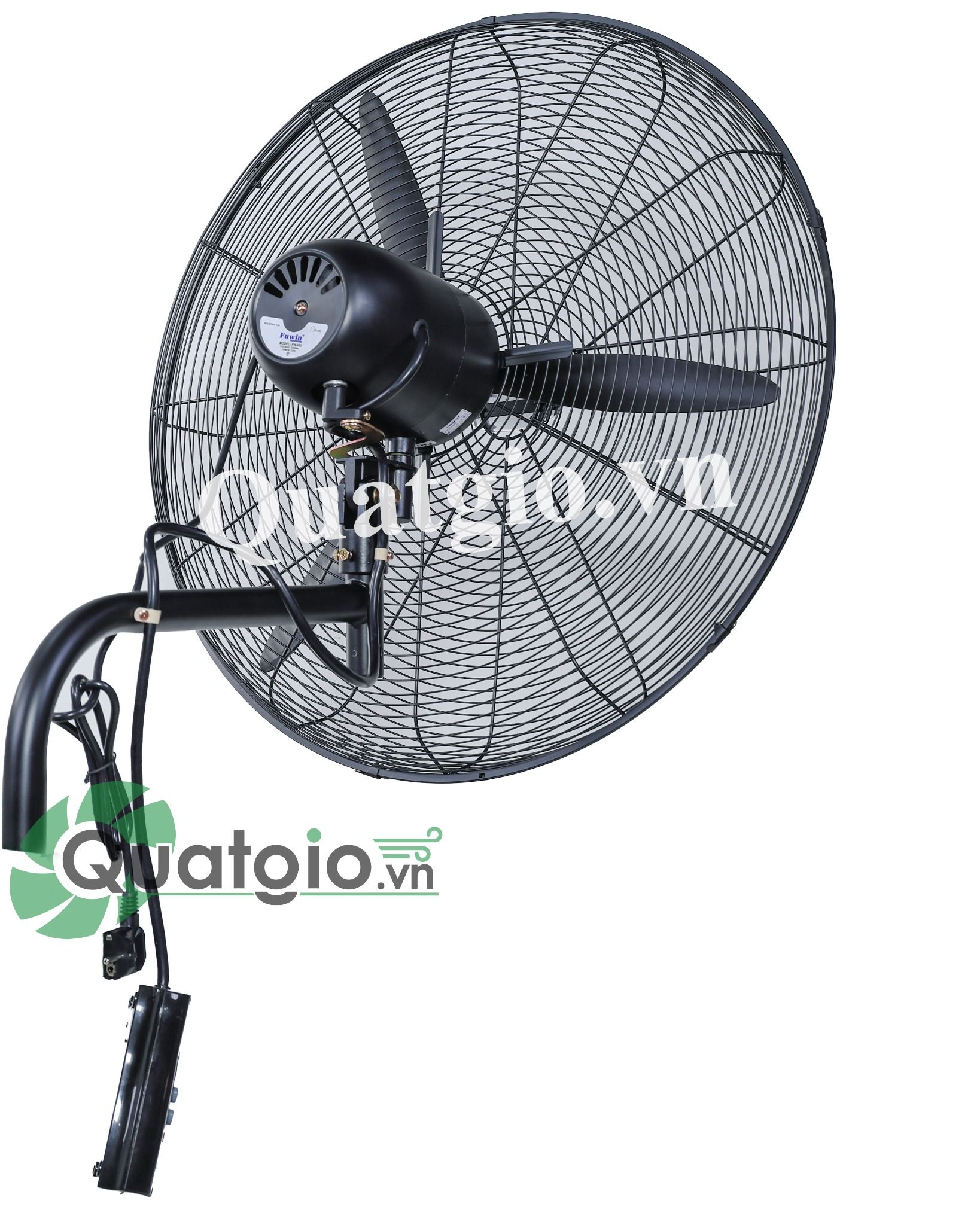 Quạt treo công nghiệp Fuwin FW-750 công suất 162W - có hộp số