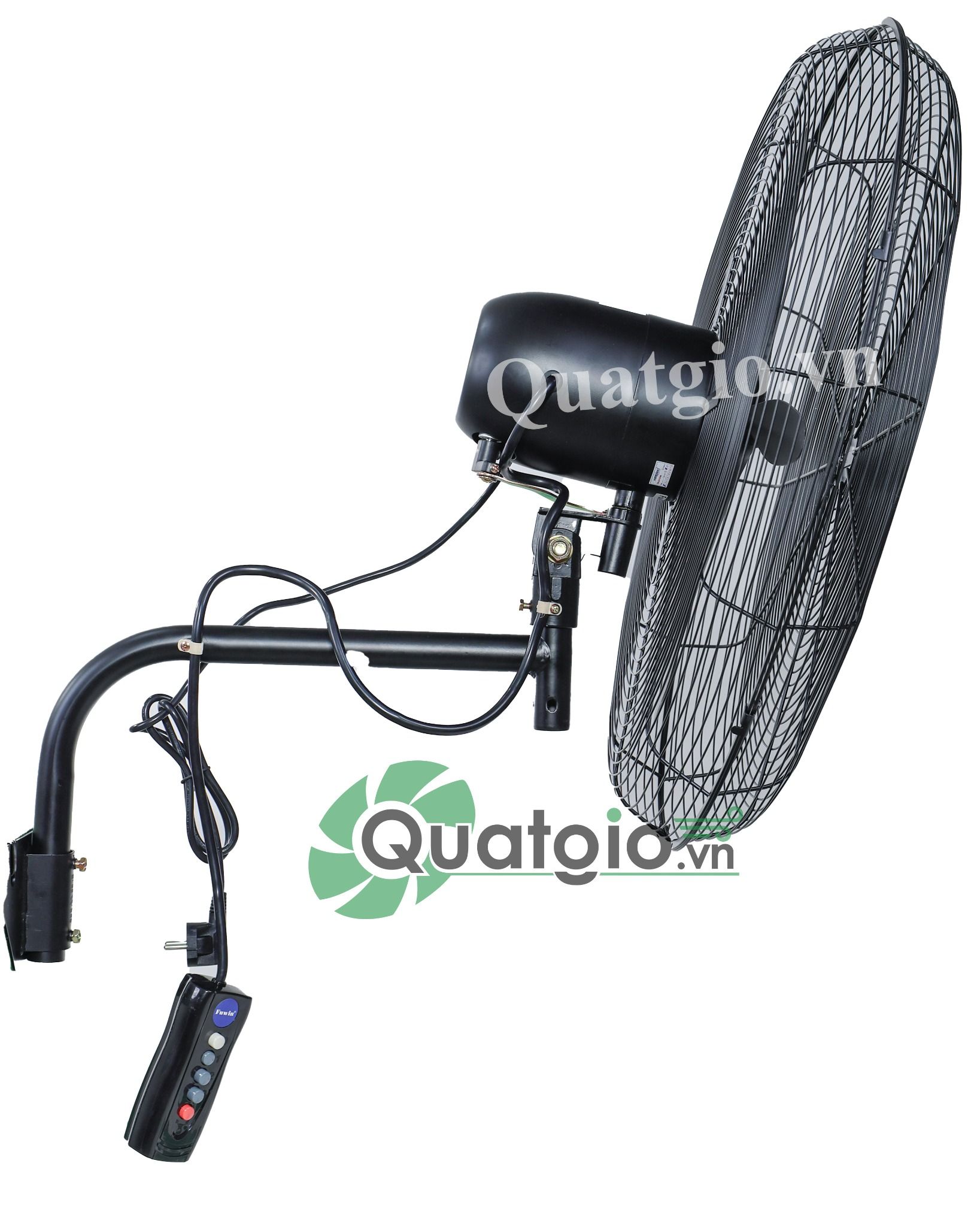 Quạt treo công nghiệp Fuwin FW-500 công suất 103W - có hộp số